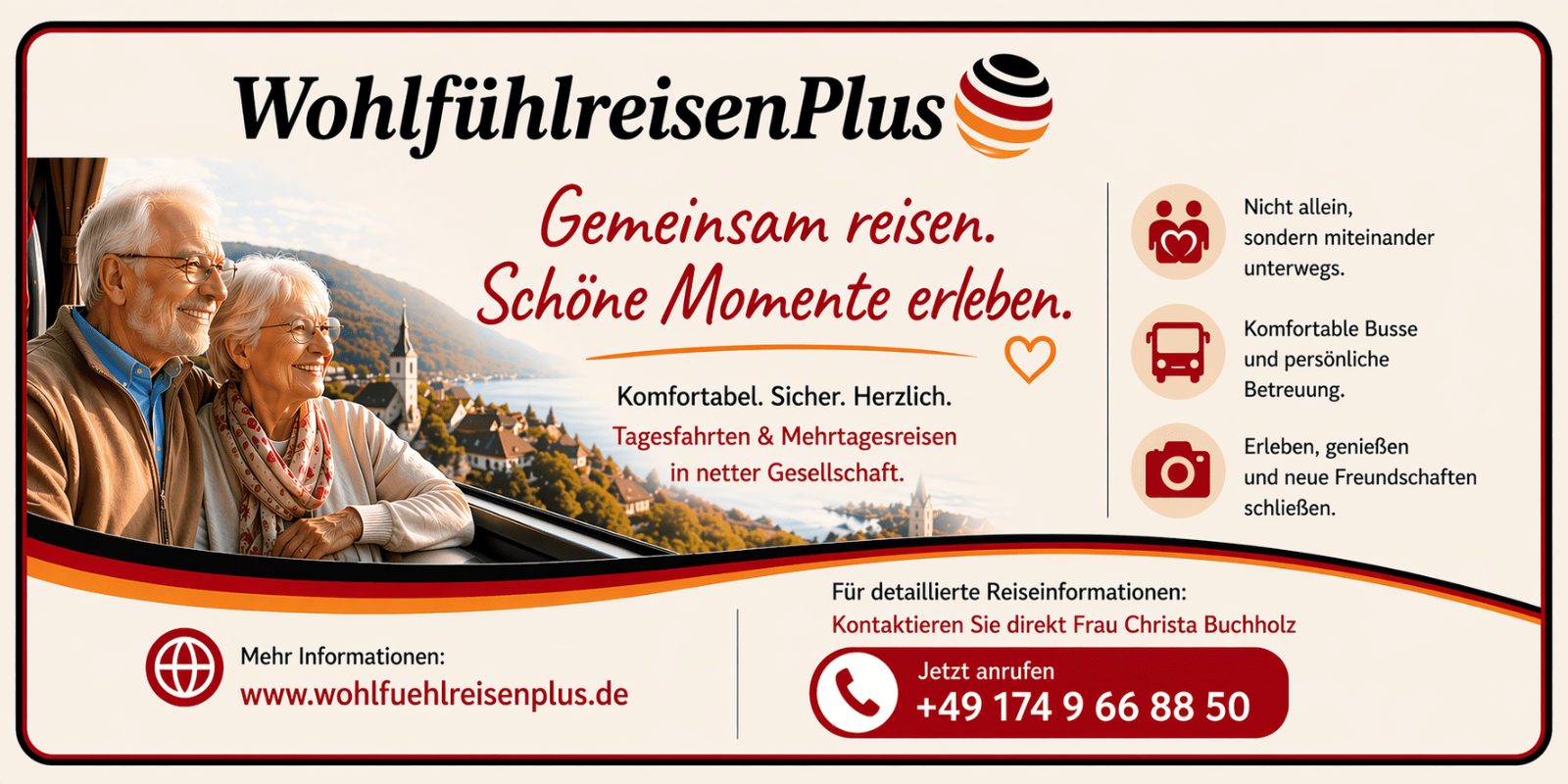 Über Uns – Busreise mit WohlfühlreisenPlus