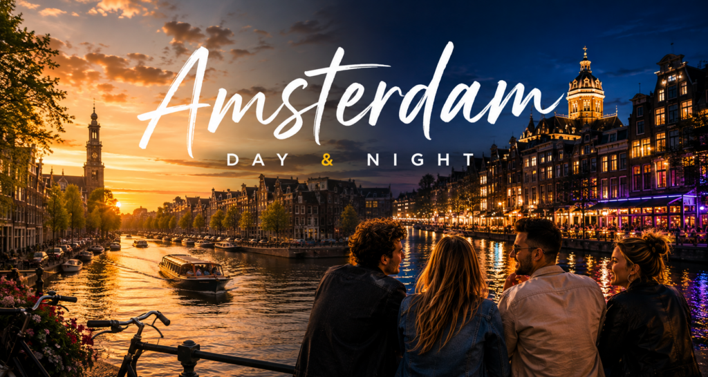 Amsterdam Day & Night Busreise am 03.10.2026 mit WohlfühlreisenPlus – Tages- und Nachtfahrt nach Amsterdam für 59 € pro Person.