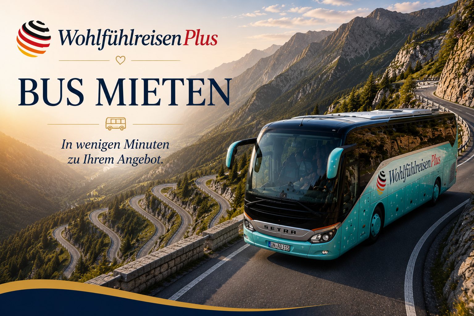 Busanmietung in NRW – Reisebus von WohlfühlreisenPlus